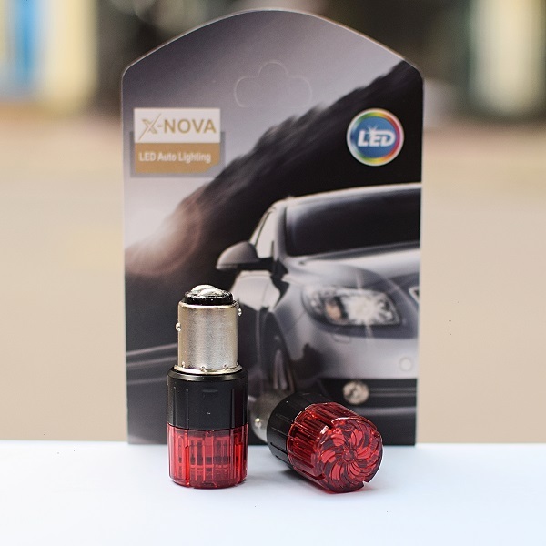 [LEDT2 ISOP] ไฟท้าย LED X (เบรค, หยุด) - Nova foot S25 P21/5