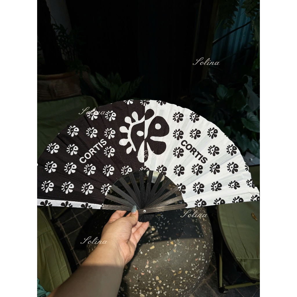 CORTIS FAN, CORTIS FOLDING FAN, CORTIS HANDHELD FAN