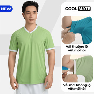 [MỚI]Áo thun thể thao nam cổ V Pickleball ZeroMark nhanh khô KHÔNG ĐỂ LẠI VỆT MỒ HÔI Coolmate
