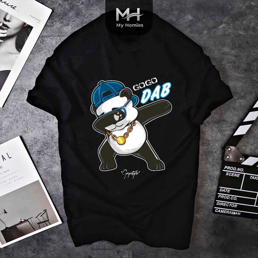 เสื้อยืด BIG SIZE 50 -120kg คอตตอนหนา รุ่น Gogodab - My Homies