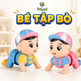 Đồ Chơi Em Bé Tập Bò Tập Bò Cho Bé Đồ Chơi Bé Tập Bò Em Bé Bò Đáng Yêu Có Nhạc Di Chuyển Được - Đồ Chơi Cho Bé PUKAPI