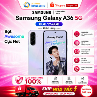 Điện thoại Samsung Galaxy A36 5G  - Hàng Chính Hãng.