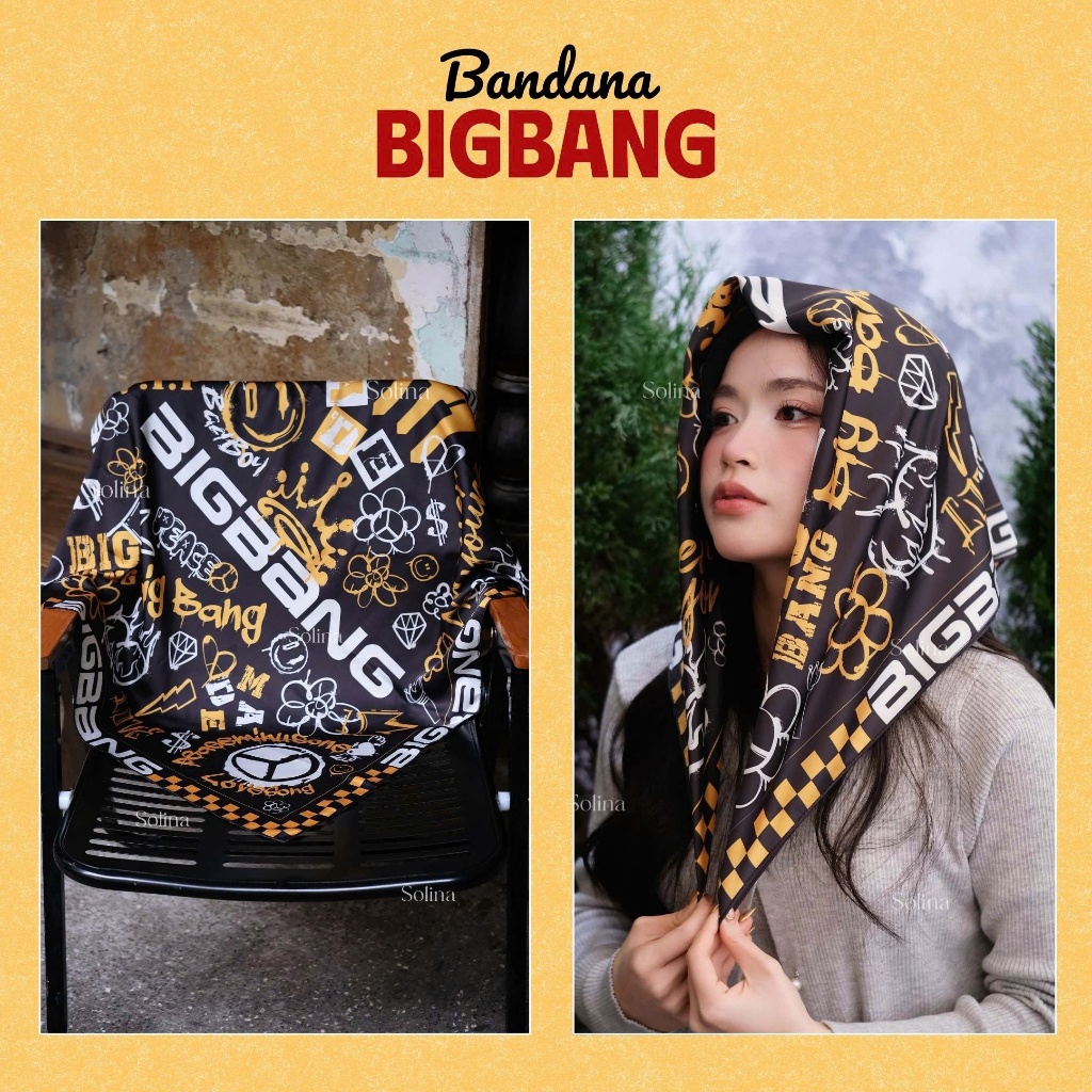 ผ้าพันคอ BigBang, ผ้าพันคอ BigBang Idol Kpop Banada, ผ้าพันคอ BIGBANG