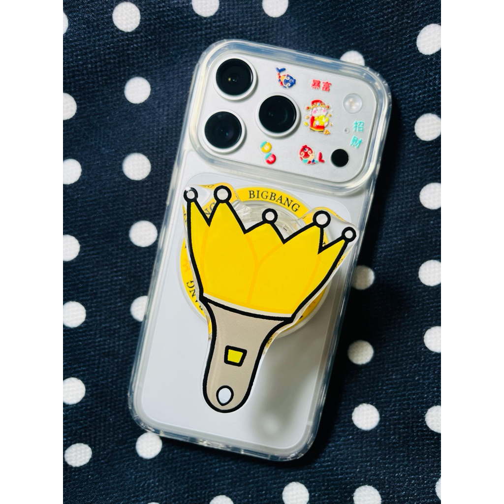 Griptok Lightstick BBANGBONG ที่วางโทรศัพท์โดยเฉพาะสําหรับ Kpop VIP BigBang - ST2006
