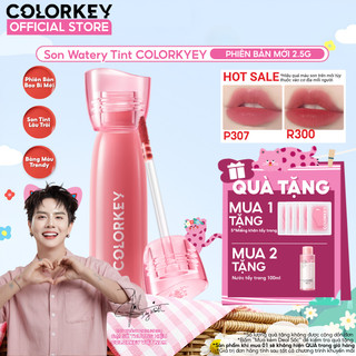 [MỚI] Son COLORKEY Watery Tint Phiên Bản Mới Bền Màu Lâu Trôi, Không Dính Cốc, Siêu Mịn Môi 2.5g