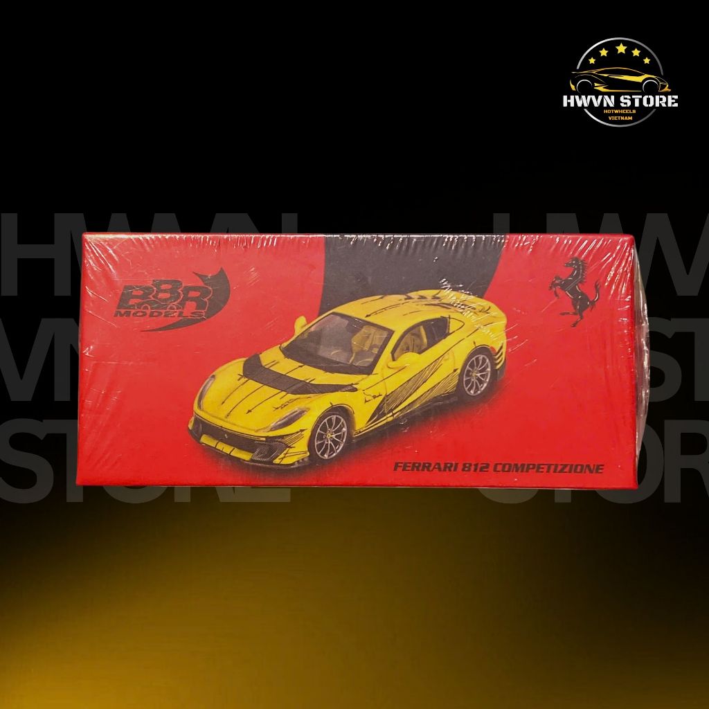 Miniverse - BBR MODELS Ferrari 812 Competizione Tailor Made (BBRFER64032-BOX)