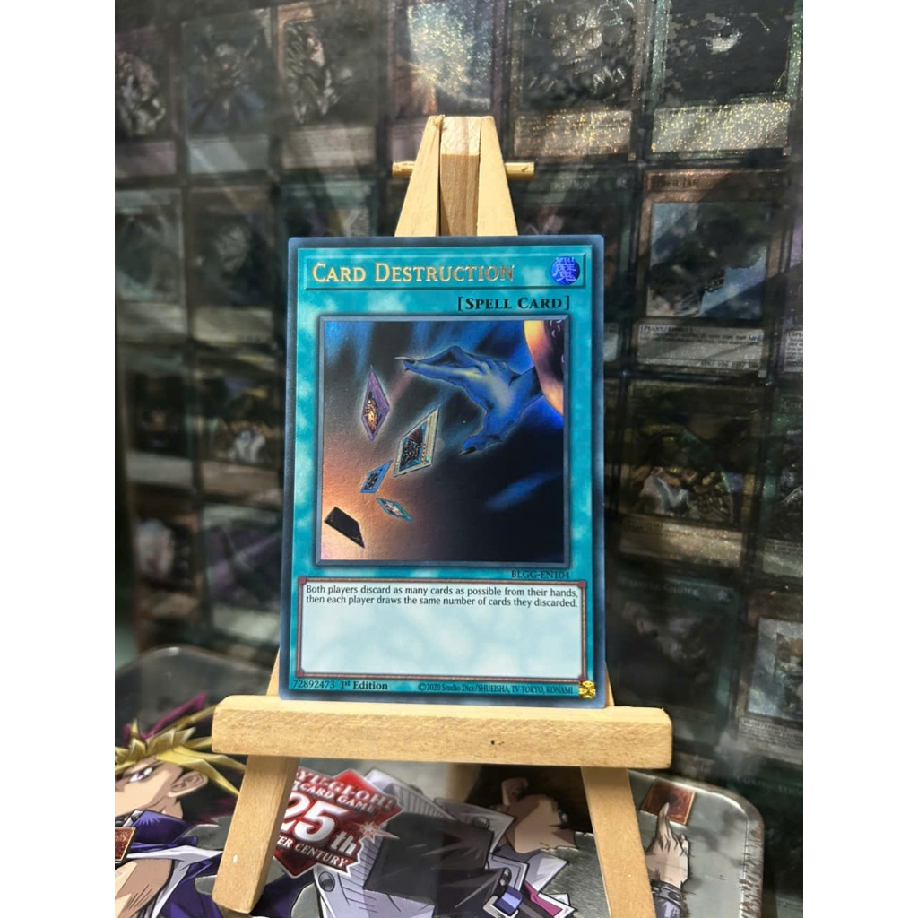 [ Do Lac Yugioh ] Mint90 Yugioh Spell Card Destruction