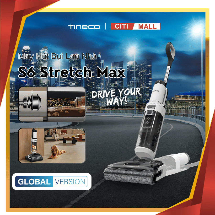 [จัดส่งด่วน]Tineco S6 Max/ S6 Extreme/ i7 Fold/ Dreame H13/ i7 Steam เครื่องดูดฝุ่นซักและอบแห้งด้วยต
