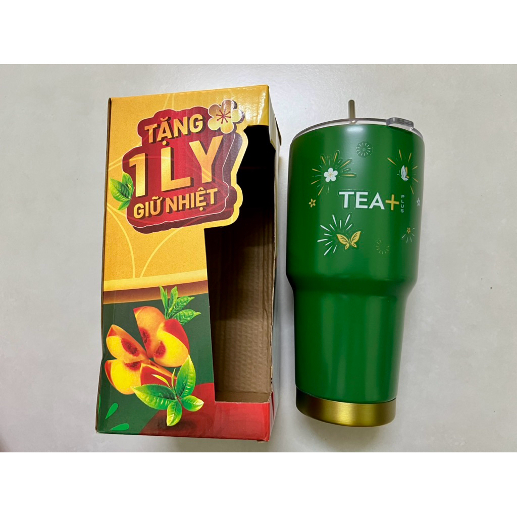 Tea Plus แก้วเก็บความร้อนสแตนเลส