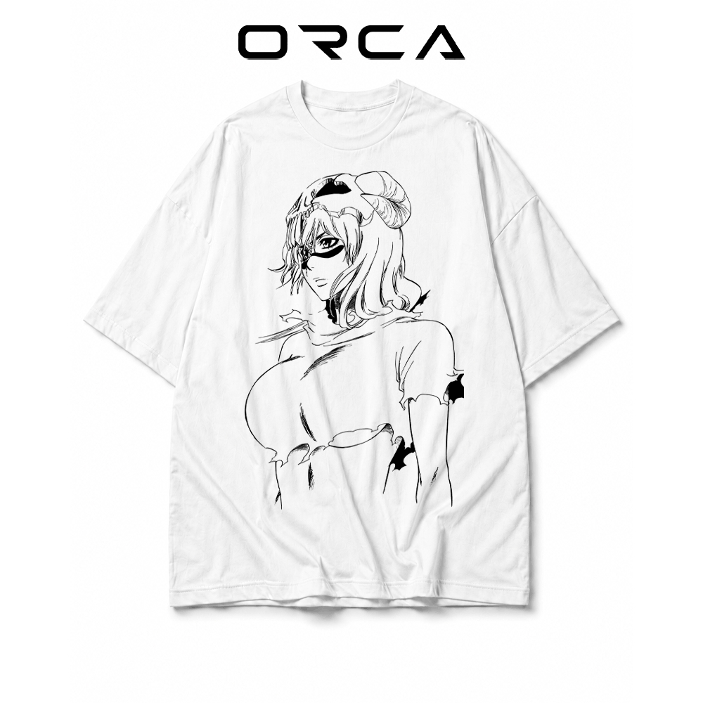 เสื้อยืด Orca พิมพ์ลาย Nelliel Tu Odelschwanck Bleach - ผ้าคอตตอนคุณภาพสูง - ORCA459