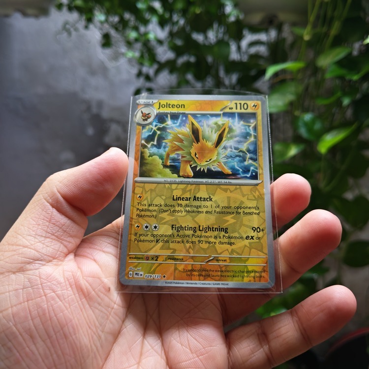 การ์ดโปเกมอน Jolteon 029/131 Reverse Holo