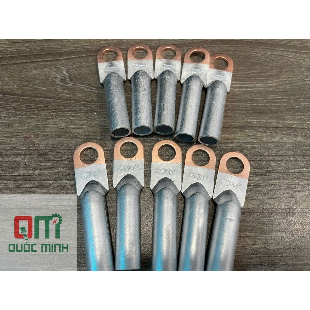 OXY DTL 70 หัวคอสอลูมิเนียมทองแดง | Cos ทองแดงอลูมิเนียม 70mm2 | ชุบดีบุกสารต้านอนุมูลอิสระ