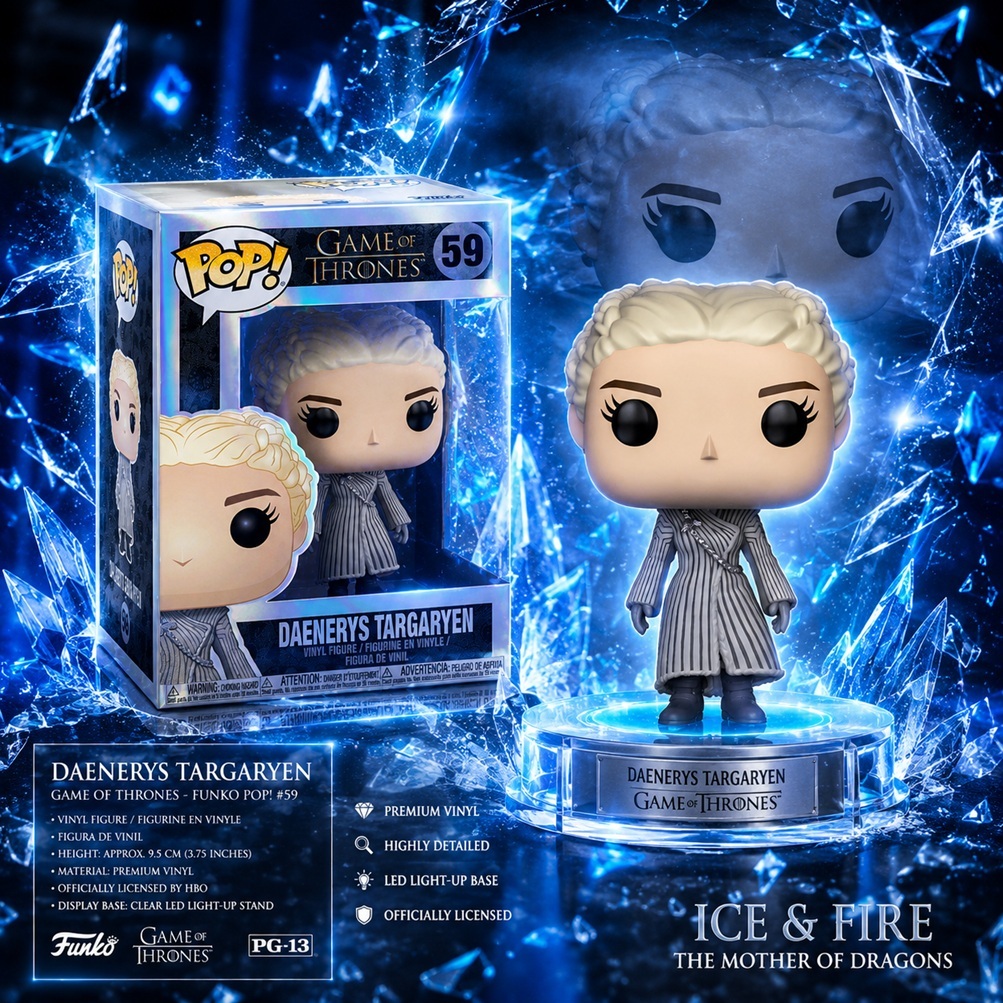 Funko Pop Game of Thrones S7 8 Daenerys Targaryen White Coat 59 2166 d5 24
