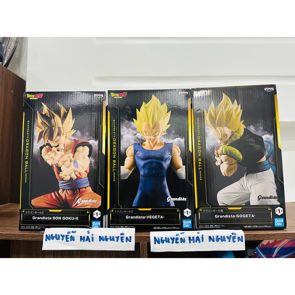 [ GRANDISTA ] [ BANDAI ] GRANDISTA Goku Vegeta Gogeta Figure