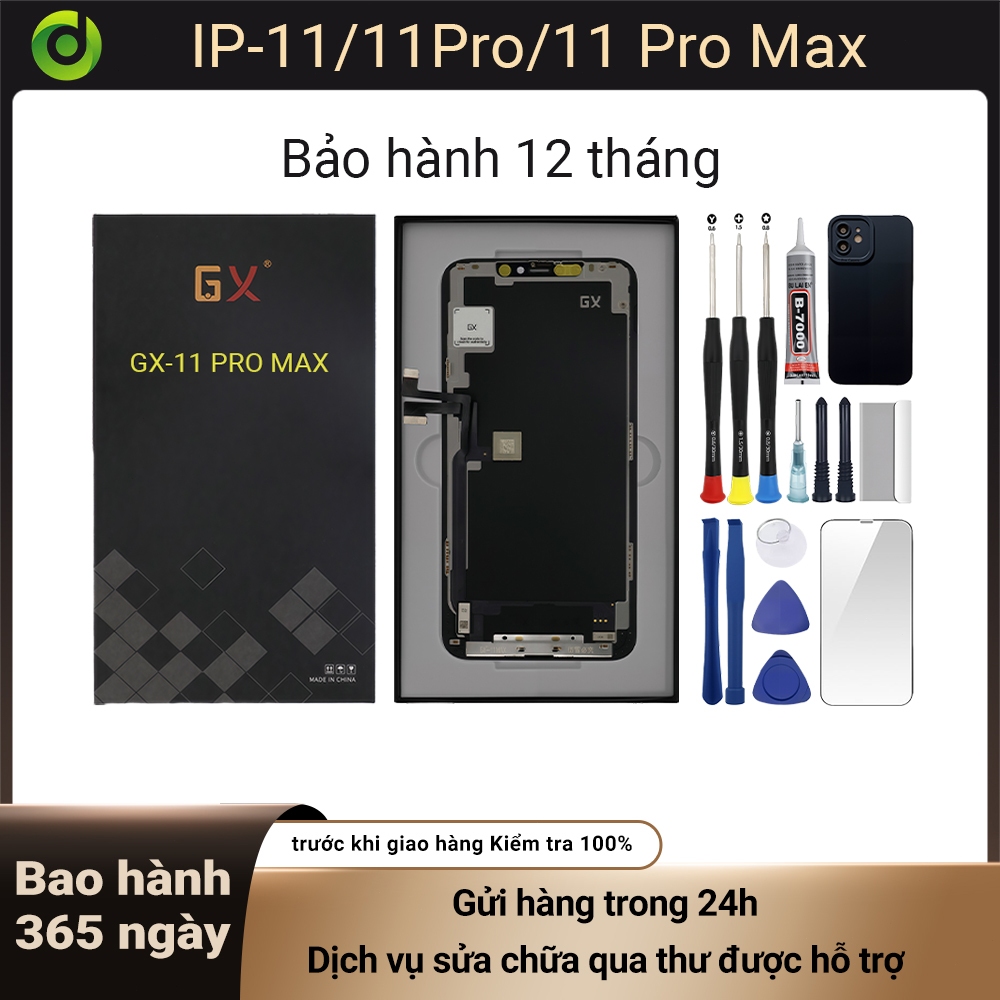 หน้าจอ GX-OLED ของแท้เข้ากันได้กับ IP 11/11 Pro/11 Pro Max 12T