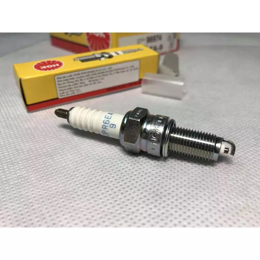 หัวเทียน NGK CPR6EA-9 สําหรับ Winner, Exciter, Airblade, Lead, Wave S110/Rs/Rsx, Future Neo/Fi125 (ข