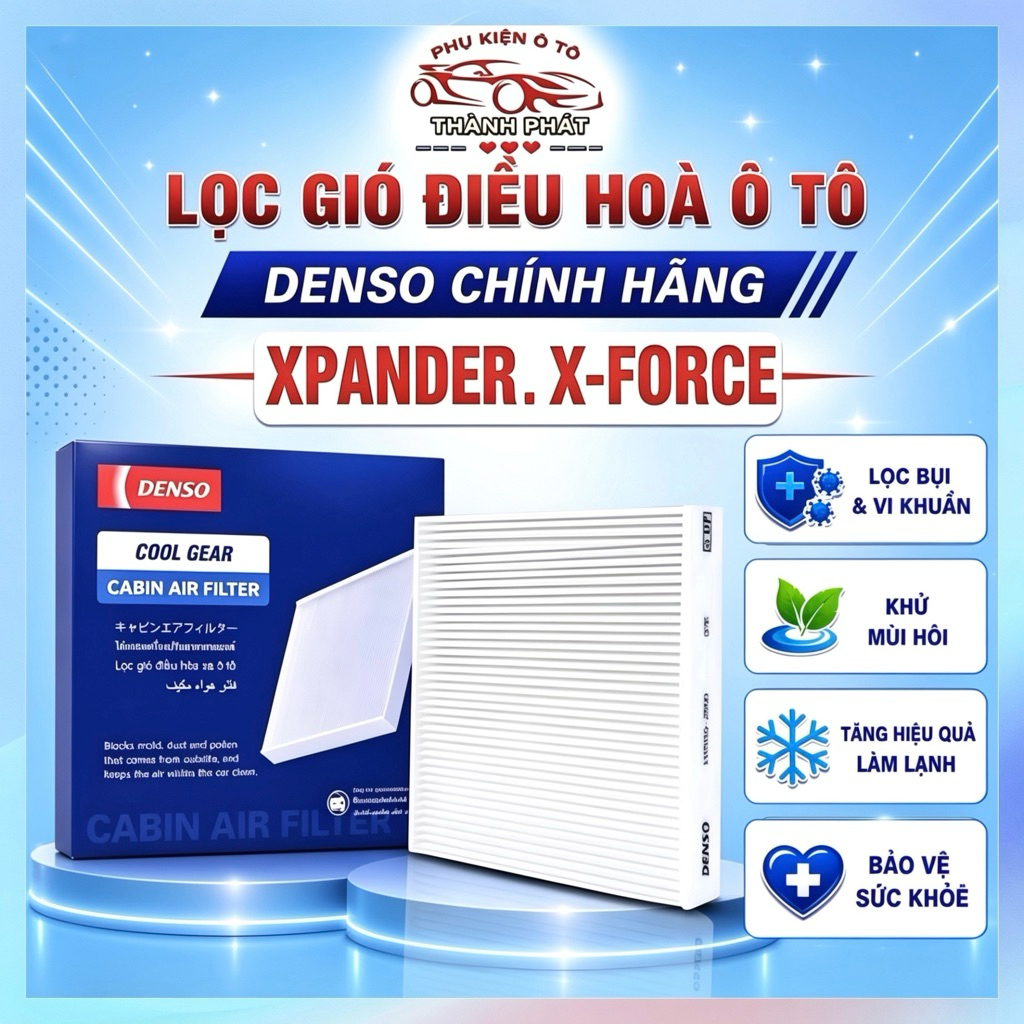 กรองแอร์ Mitsubishi Xpander X-Force ของแท้ รหัสสินค้า DENSO 3700n