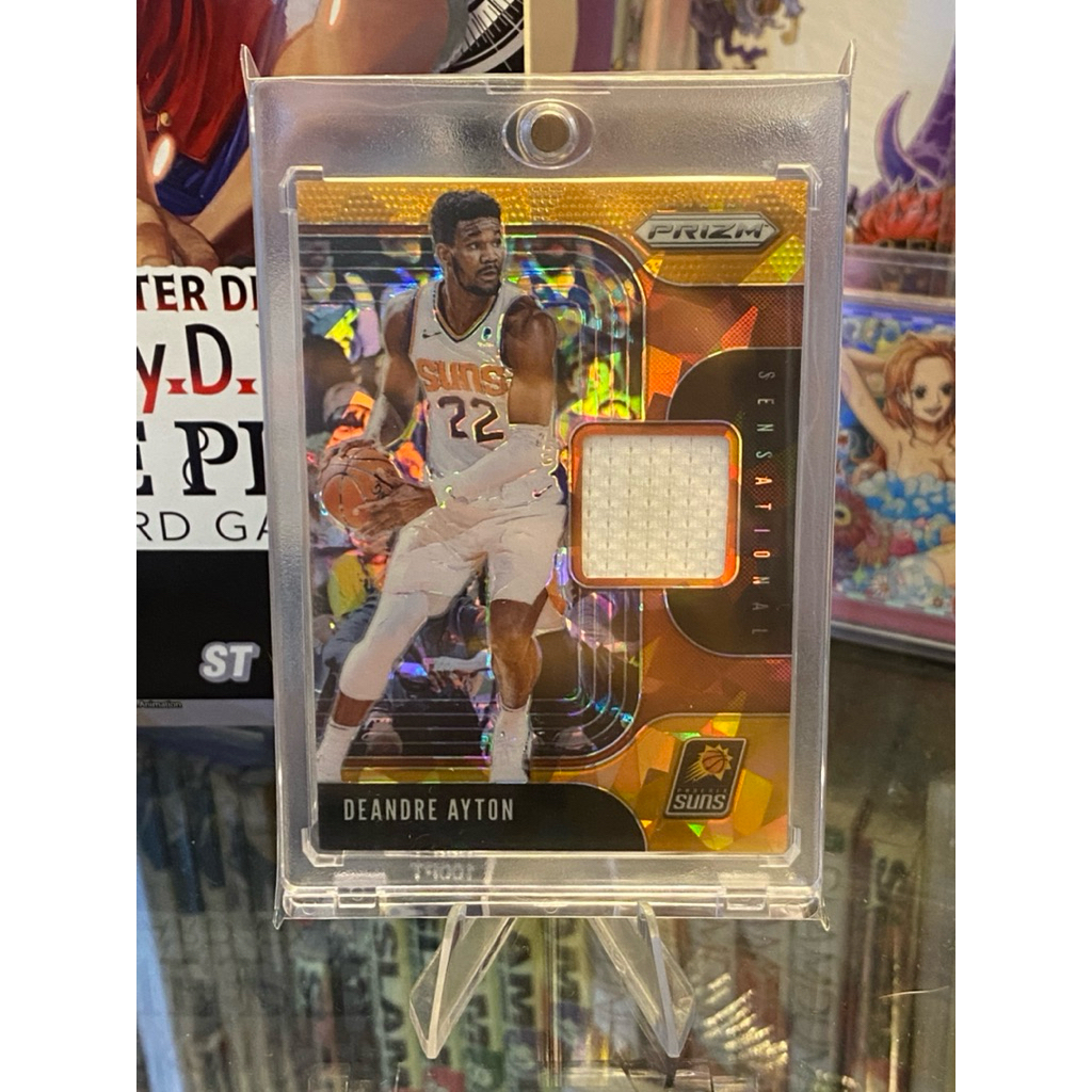 [1ST PICK 2018-CORE MAIN LAKERS] AYTON Panini 2019 Orange Lava Basketball Player Shirt Piece Card (ส