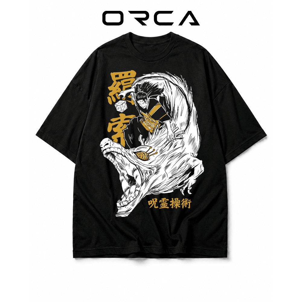 เสื้อยืด Orca พิมพ์ลาย Suguru Geto Jujutsu Kaisen - ผ้าคอตตอนคุณภาพสูง - ORCA607
