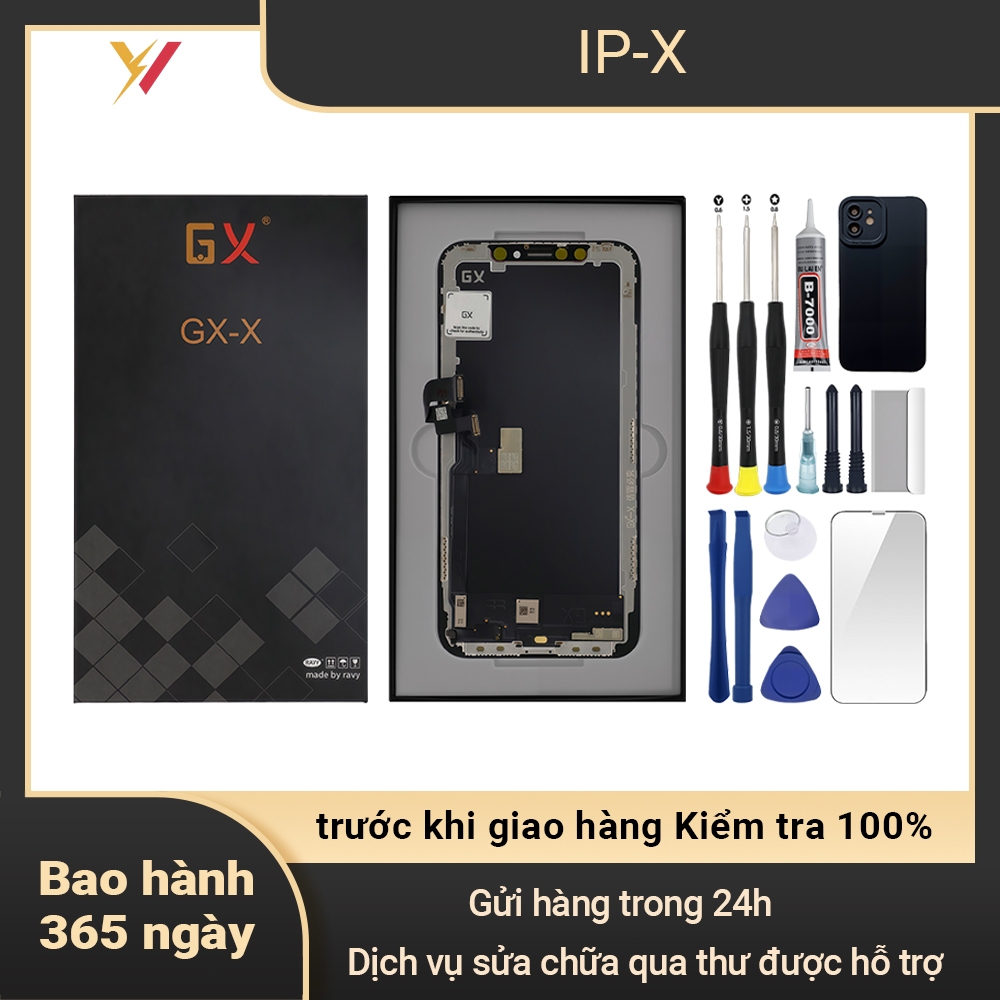 หน้าจอ GX-OLED ของแท้เข้ากันได้กับ IP X มาพร้อมชุด 12T