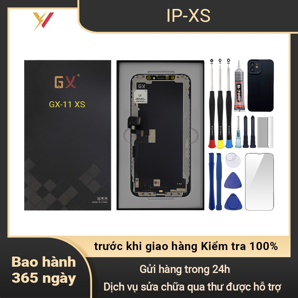 จอ GX-OLED ของแท้เข้ากันได้กับ IP XS มาพร้อมชุด 12T