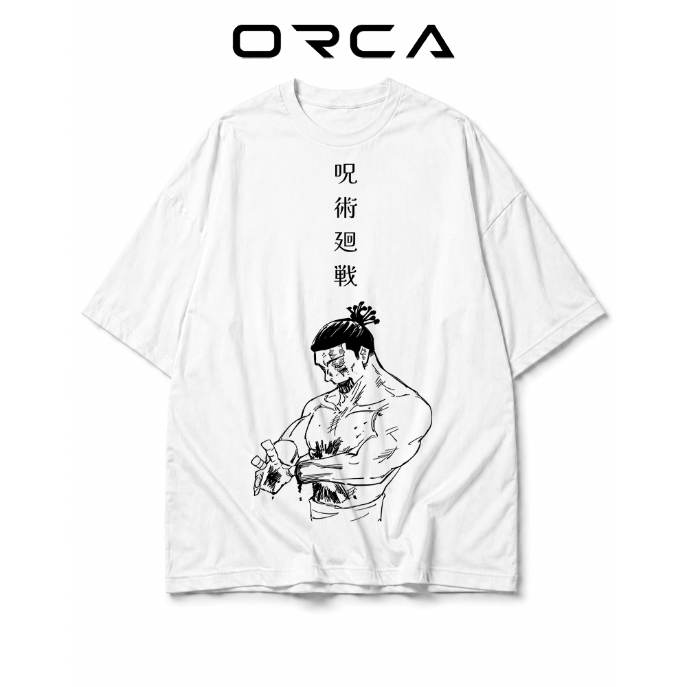 เสื้อยืด Orca พิมพ์ลาย Aoi Todo Jujutsu Kaisen - ผ้าคอตตอนคุณภาพสูง - ORCA620