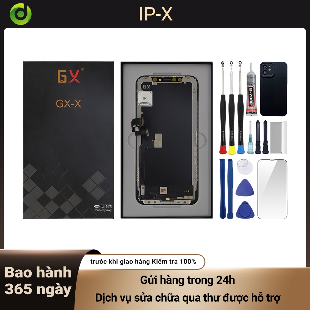 หน้าจอ GX-OLED ของแท้เข้ากันได้กับ IP X มาพร้อมชุด 12T