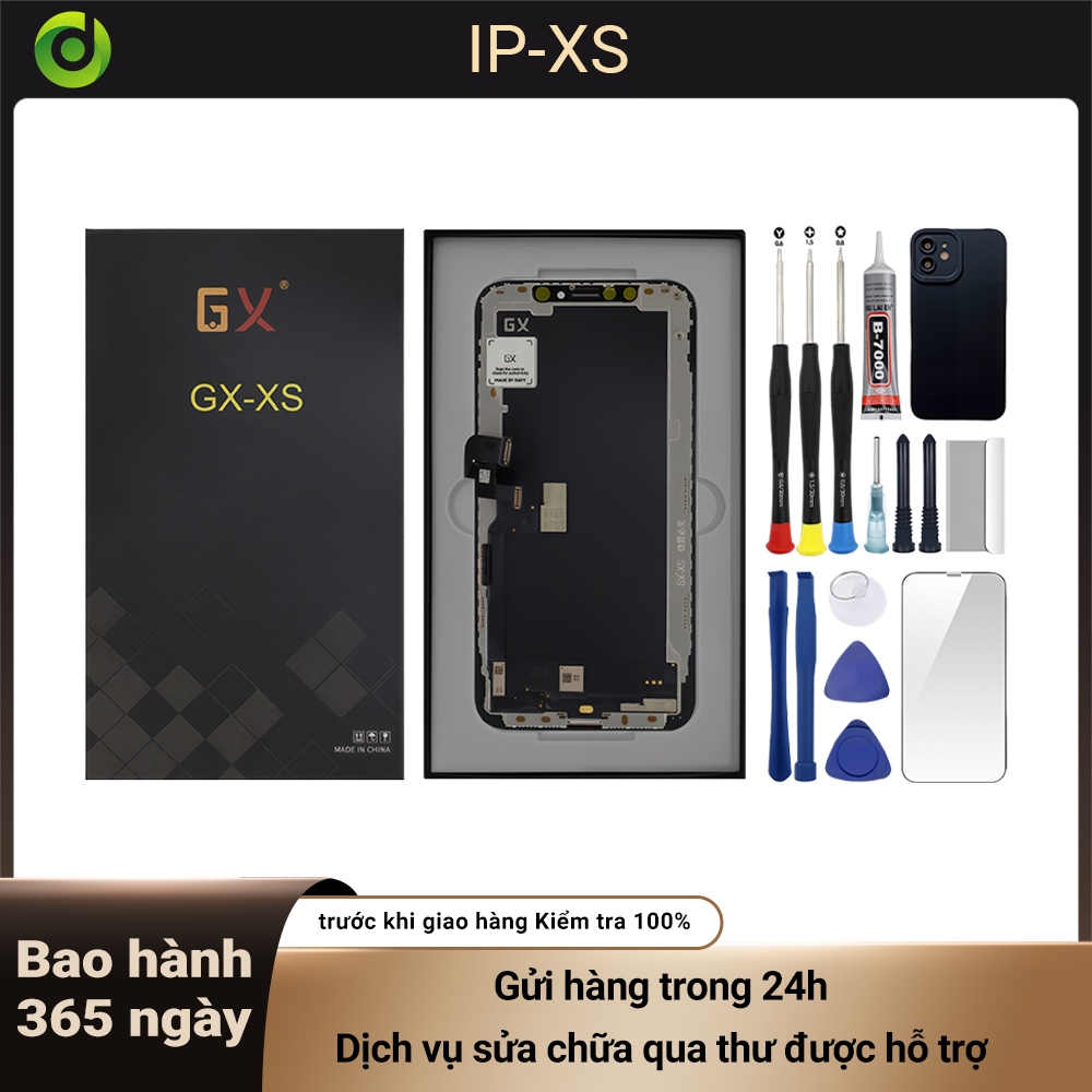 จอ GX-OLED ของแท้เข้ากันได้กับ IP XS มาพร้อมชุด 12T
