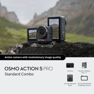 Camera Hành Động DJI Osmo Action 5 Pro - Bảo Hành 12 Tháng Chính Hãng - Quay Video 4K Chống Rung Đỉnh Cao