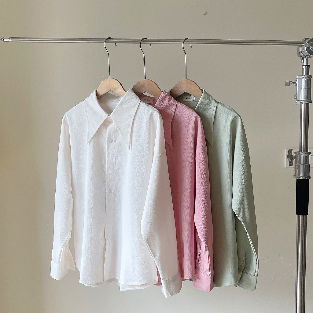 เสื้อ Format หลวม FREE SIZE <65kg MINT BLUE