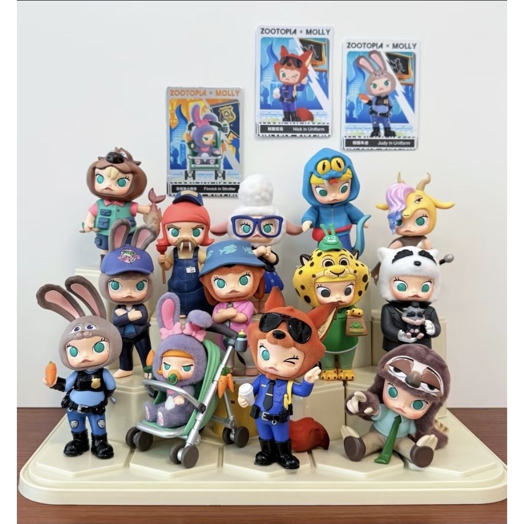 Popmart Molly Zootopia 2 Blindbox รุ่น Blind Box
