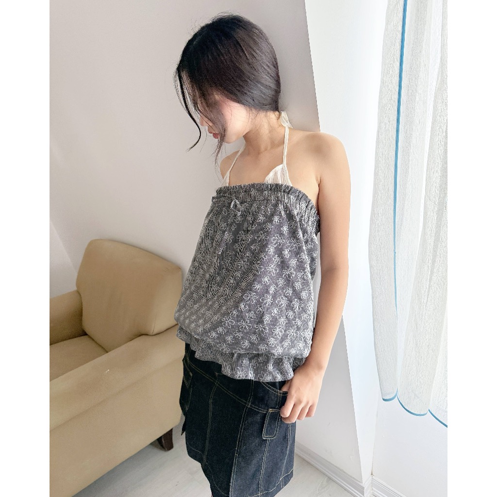 Dóra the label - เสื้อสายเดี่ยวลาย Okinawa