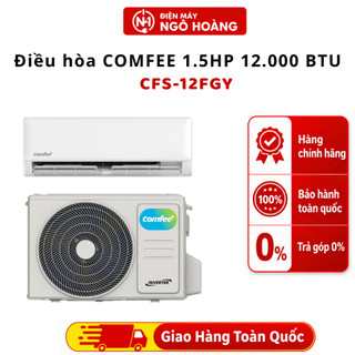 Máy lạnh Comfee 1.5HP CFS-12FGY làm mát nhanh bảo hành toàn quốc, điều hòa vận hành êm - Chính Hãng Điện Máy Ngô Hoàng