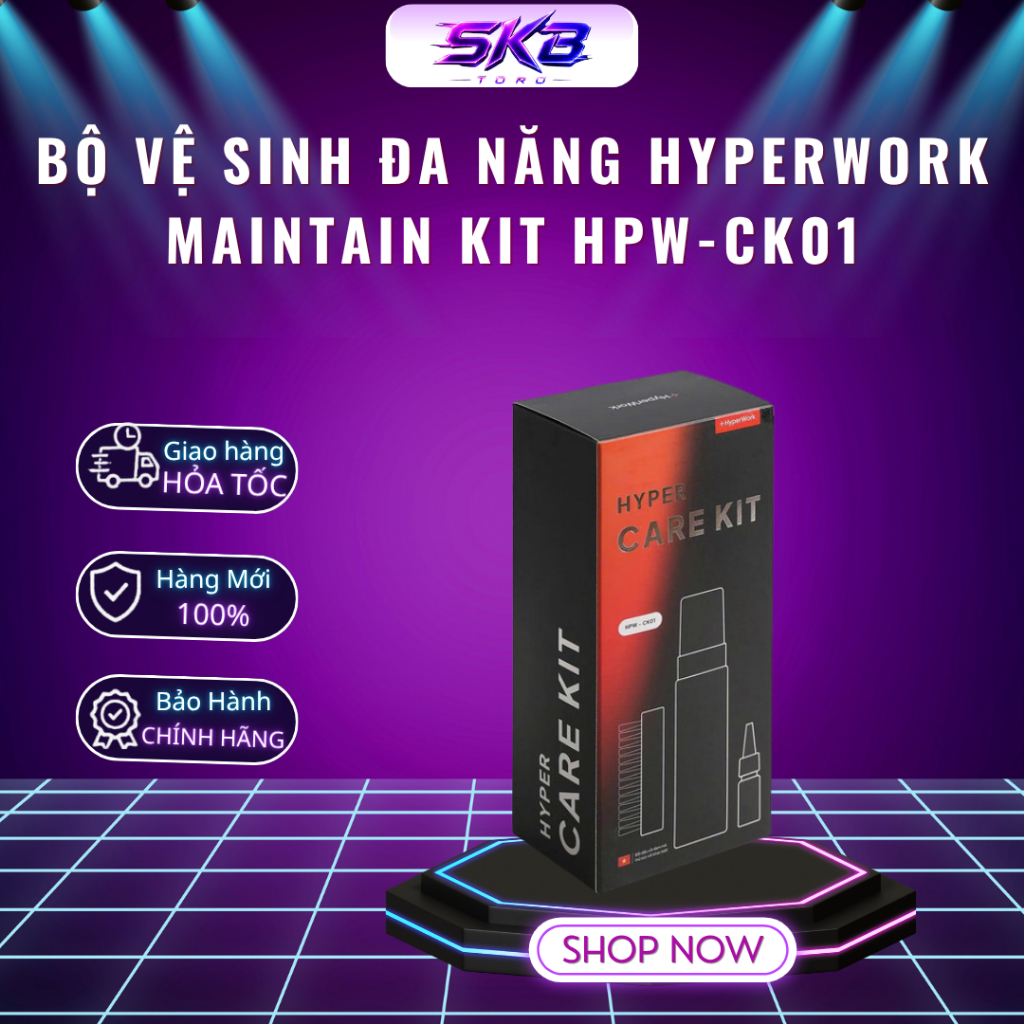 HyperWork Keeptainer Kit ชุดทําความสะอาดอเนกประสงค์ HPW-CK01
