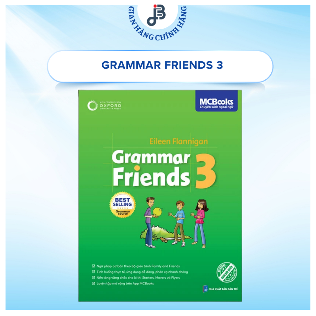 หนังสือภาษาอังกฤษ - Grammar friends 3 (หนังสือลิขสิทธิ์)