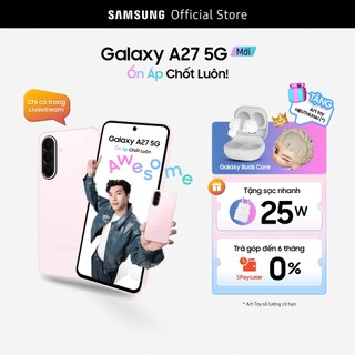 Điện Thoại Samsung Galaxy A27 5G 6GB/128GB x Charger 25W x Buds Core