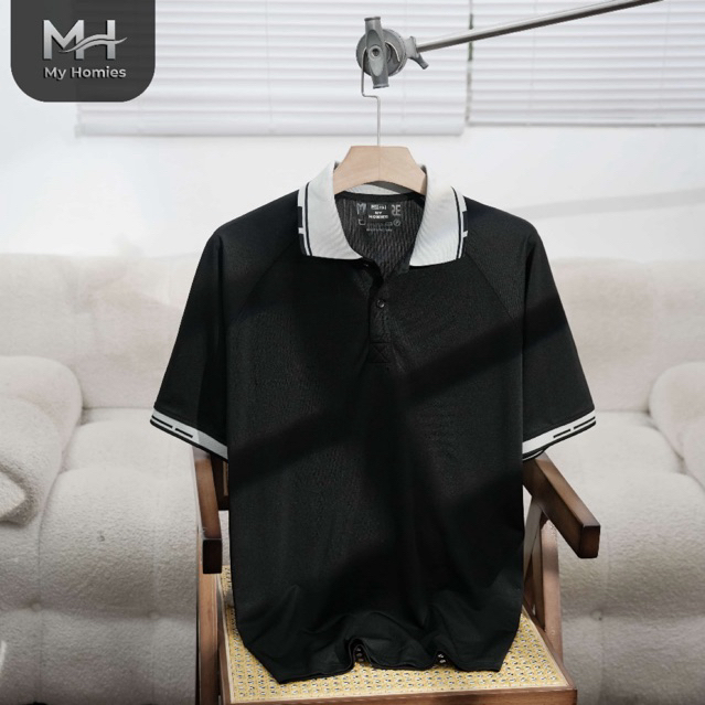 เสื้อโปโลผู้ชาย Bigsize 55kg - ผ้าคอตตอนจระเข้ 115kg รุ่น PIONEER - My Homies