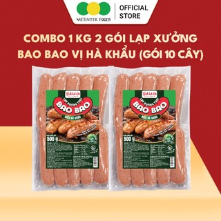 Lạp Xưởng Bao Bao Vị Hà Khẩu Vietinter Foods (Gói 500g)