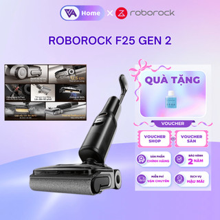 [ROBOROCK] Máy hút bụi lau sàn Roborock F25 Gen 2 - Lực hút 20.000Pa - Giặt sấy nóng 90 độ -Bh 2 năm