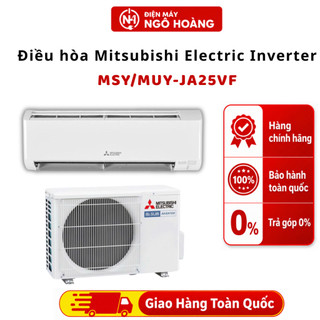 Điều hòa Mitsubishi Electric Inverter 9000BTU MSY/MUY-JA25VF, máy lạnh làm lạnh nhanh, vận hành êm - Điện Máy Ngô Hoàng