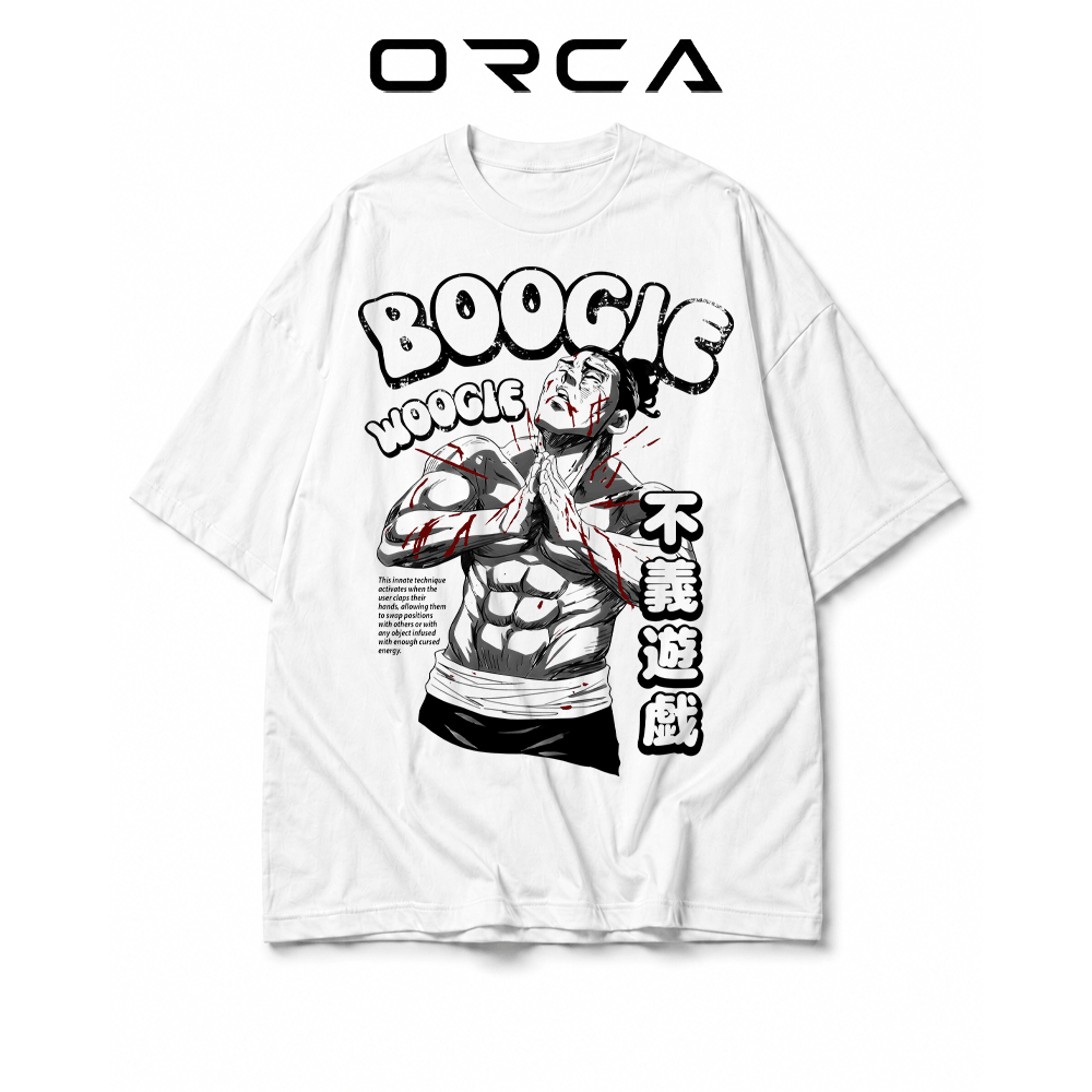 เสื้อยืด Orca พิมพ์ลาย Aoi Todo Jujutsu Kaisen - ผ้าคอตตอนคุณภาพสูง - ORCA701