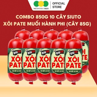 Combo 10 Cây Xôi Nếp Pate Siuto Thương Hiệu S2 Vietinter Foods Size To 85g