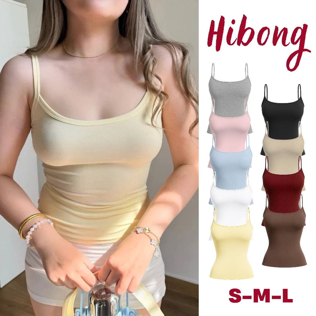 BORIP SILK Bodycon T-Shirt DD18, HIBONG Soft and Cool 2d เสื้อยืดผู้หญิง