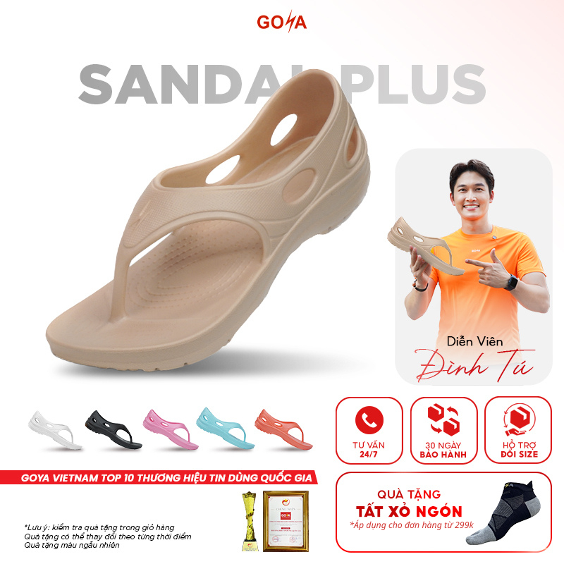 [รองเท้าแตะฟรี] GOYA SANDAL PLUS รองเท้าแตะวิ่งสําหรับบุรุษและสตรีอัพเกรดด้วยเทคโนโลยี SkyBoune EVA HL2