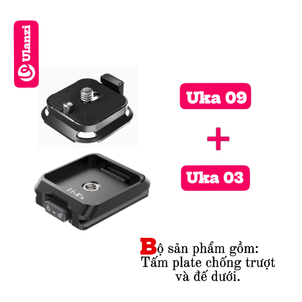 ชุดกล้องกันลื่น Ulanzi uka 09 และ Uka 03