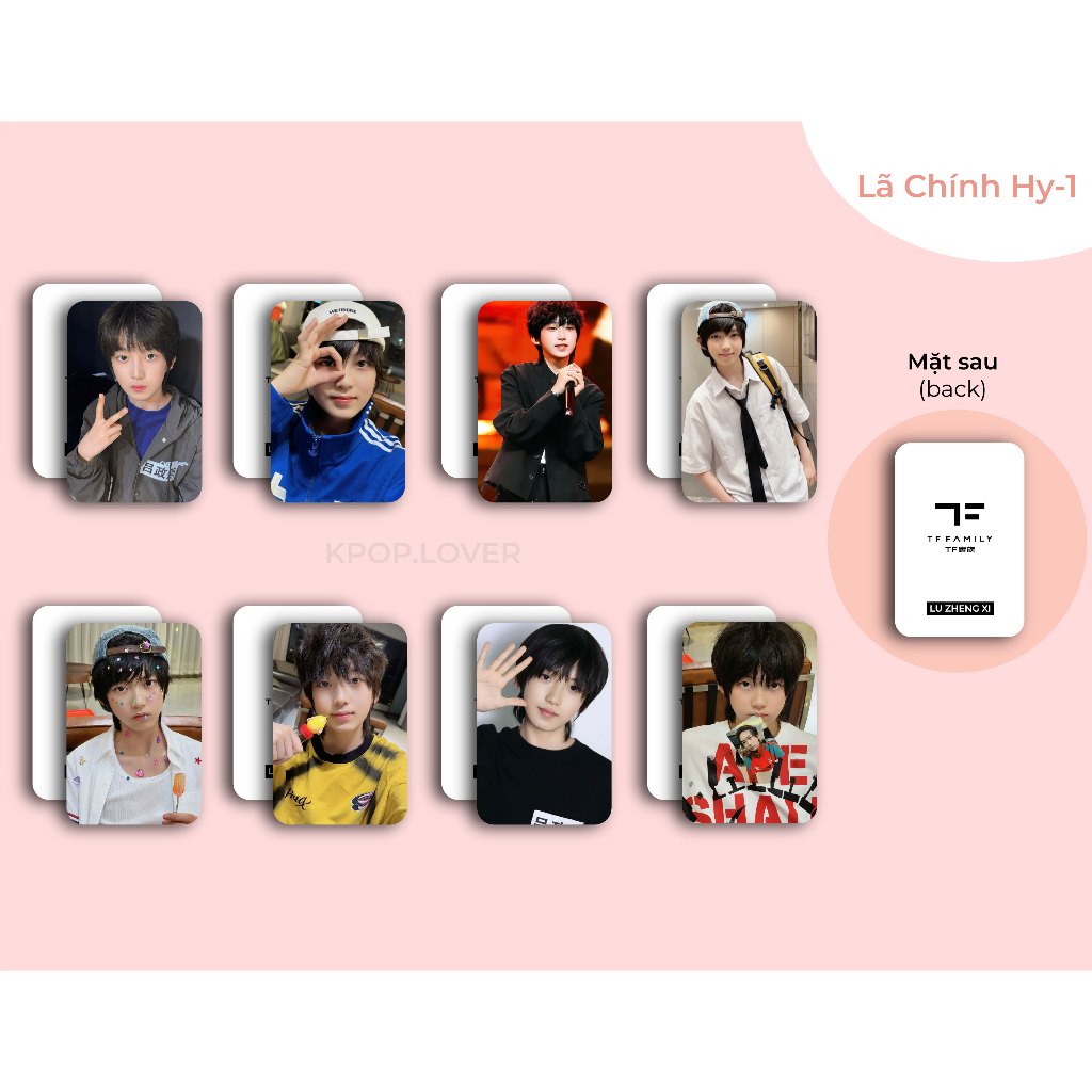 ชุดการ์ด CORNERED 8 ใบ TF Family F5 - TF Family Gen 5
