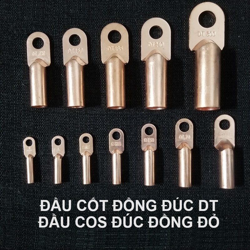 แกนทองแดงหล่อสีแดง DT-10/16 DT-25 DT-35 DT-50 DT-70 DT-95 DT-120 DT-150 DT-185 DT-240 DT-300