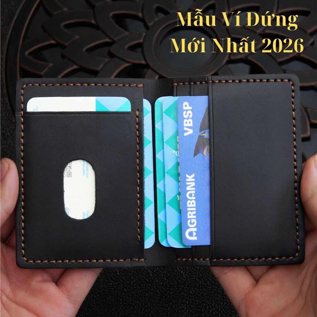 WEMODA NAPPA LEATHER STANDING WALLET – ELEGANT V18