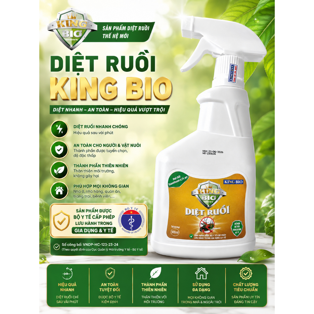 KING BIO Fly Killer (ขวด 500ml)