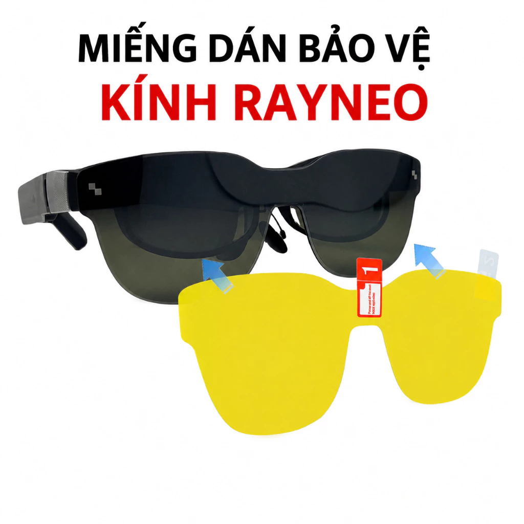 สติ๊กเกอร์กันรอยสําหรับ Rayneo Air3, air3s pro, air4, air4 pro, GT, GT Max แว่นตา